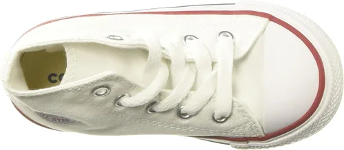 Miniatura 5 de Converse Chuck Taylor All Star Tenis de lona altas, para niño, Blanco, 8 bebé mayor(de uno a dos años)