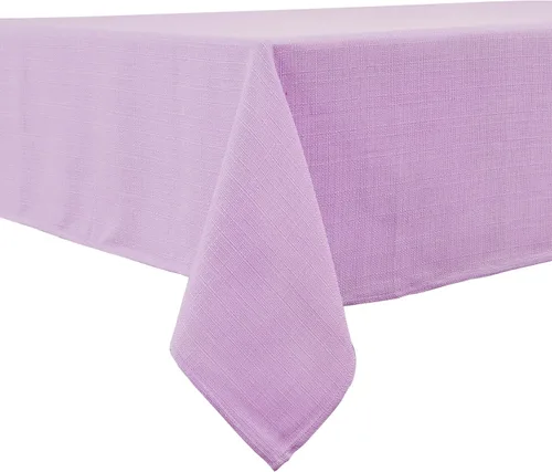 Miniatura 10 de BALCONY & FALCON Mantel rectangular lavable, resistente a las arrugas e impermeable, mantel decorativo de tela de lino para comedor, fiestas