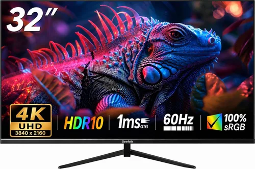 Miniatura 13 de Gawfolk Monitor de juegos de 27 pulgadas QHD IPS, pantalla de PC 120Hz 2K (2560 × 1440P), pantalla de computadora ultra fina de marco cero
