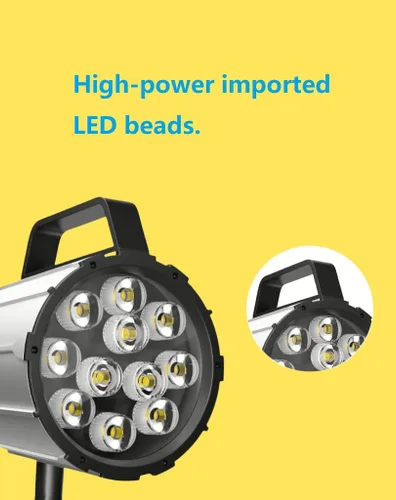 Miniatura 4 de 7W Luz a prueba de explosiones 24V Luz de trabajo LED impermeable para torno, fresadora CNC, máquina de perforación brazo largo de aleación