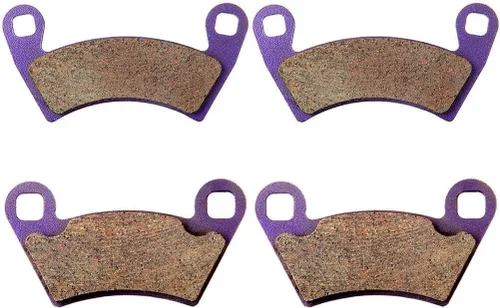 SCITOO FA354 FA452 Pastillas de freno para Polaris Ranger 400 2010-2013 pastillas de freno delanteras y traseras de fibra de carbono