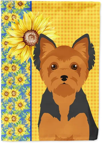 Miniatura 54 de Caroline's Treasures WDK5331CHF - Bandera de verano con diseño de girasoles rojos y blancos, manga grande, para porche, para colgar en la pared