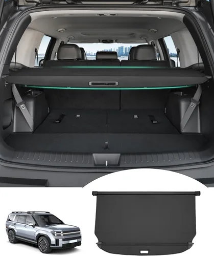 Miniatura 51 de Powerty Cubierta de Carga para Accesorios Kia Sportage 2023-2025 2026, Textura de Lona Cubierta Retráctil para Maletero Trasero de Carga de Equipaje