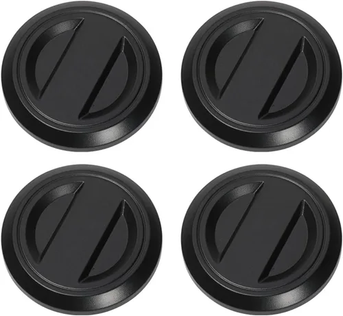 4 tapas centrales de rueda de buje compatibles con RZR 1000 XP Turbo XP4 17 18 19 20 21 2017 2018 2019 2020 2021, accesorios negros para llantas