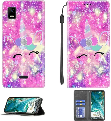 Miniatura 503 de Funda para Moto One Zoom compatible con Motorola One Zoom Phone Case Flip Stand Cover Magnetic Close YHD
