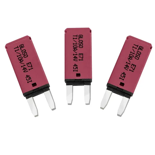Miniatura 18 de GLOSO Mini disyuntor ATM E71 0.110 in Disyuntores automáticos de 20 amperios de reinicio automático (T1) - 1 paquete (20A)