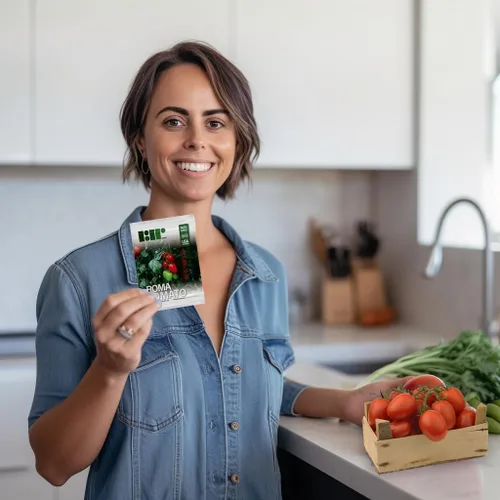 Miniatura 7 de Más de 300 semillas de tomate Roma, semillas de primera calidad cultivadas en Estados Unidos sin OMG para plantar por RDR Seeds