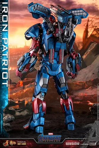 Miniatura 5 de Obra maestra de la película DIECAST Avengers: End Game, figura a escala 1/6, Iron Patriot