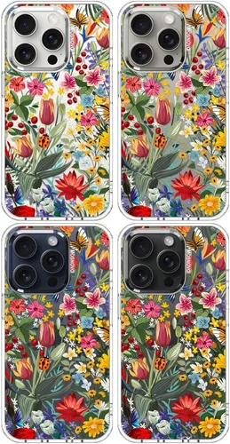 Miniatura 3 de MOSNOVO Funda para iPhone 15 Pro, [Buffertech Protección contra Caídas de Grado Militar de 6.6 pies] [Tecnología Anti Desprendimiento] Funda Claro