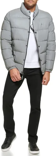 Miniatura 4 de Calvin Klein Chaqueta acolchada, para hombre, abrigo de invierno, resistente al agua