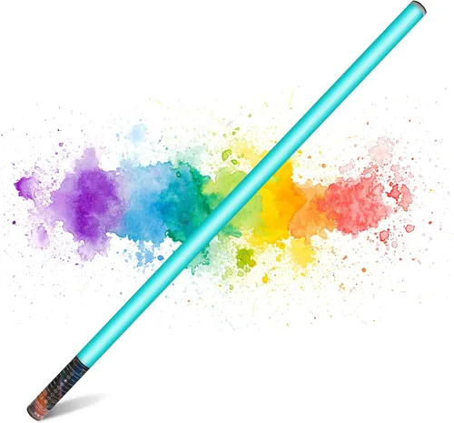 Luz de video LED portátil Mood1 para fotografía, regulable y memoria, batería integrada de 2000 mAh, lámpara de foto RGB de 4 pies para YouTube,