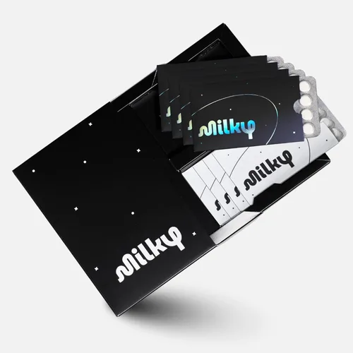 Miniatura 10 de Píldoras Milky para Intolerancia a la Lactosa - 10,800 FCC - Alivio para Intolerancia a la Lactosa - Tabletas de Enzima Lactasa - Fundas Portátiles
