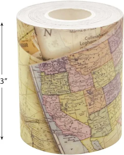 Miniatura 6 de Teacher Created Resources Travel the Map - Borde enrollado recto – 50 pies – Decora tablones de anuncios, paredes, escritorios, ventanas, puertas