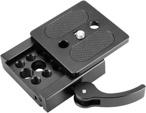 Miniatura 5 de Placa de liberación rápida compatible con estilo ARCA para accesorios de trípode de cámara DSLR