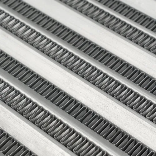 Miniatura 9 de PHILTOP Intercooler universal de E/S de 27"x7"x2.5" * 2.5", intercooler plateado del turbocompresor