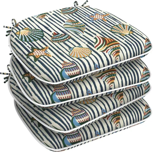 Miniatura 43 de LVTXIII - Cojines de asiento de patio de 16 pulgadas de profundidad x 17 pulgadas de ancho, cojines para sillas de exteriores, para todo tipo de gris