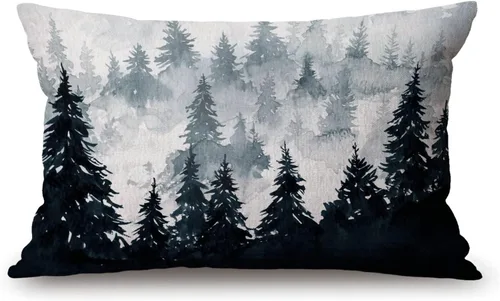 Miniatura 22 de Solekla Fundas de Cojines Decorativos de Granja para Exteriores para Sofá Cama Patrón de Perro Dachshund Weiner Funda de Almohada de Decoración