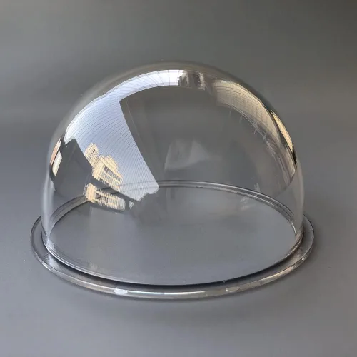 4.3 pulgadas al aire libre impermeable policarbonato PC cubierta de bola transparente de vigilancia aumentada cámara CCTV cúpula carcasa protectora
