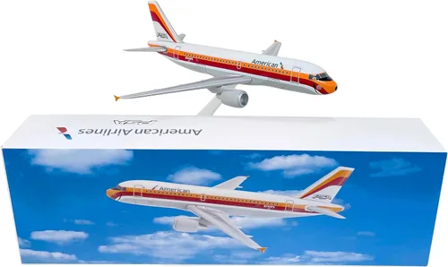 Miniatura 3 de American/PSA A319-100 Escala 1:200 - Modelo de avión de plástico a presión - Réplica coleccionable de aviones American/PSA Airlines - Parte #