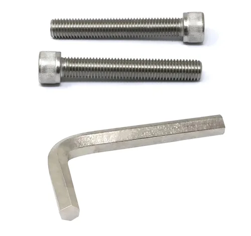 Miniatura 114 de iexcell 25 piezas M4 x 60/65/70/75/3.150 in paso de rosca 0.028 in acero inoxidable 304 cabeza hexagonal Tornillos Tornillos surtido Kit