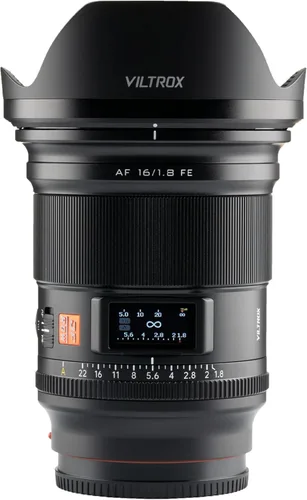 Miniatura 9 de VILTROX AF 16mm F1.8 Z Lente de Fotograma Completo para Montura Nikon Z, AF 16mm F/1.8 Z con Pantalla LCD Integrada, Lente Gran Angular para Montura