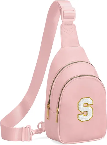 Miniatura 25 de Regalos de cumpleaños Viverte para niñas de 7, 8, 9, 10, 11, 12, 13 años, pequeño bolso cruzado de hombro con inicial, bolso cruzado de hombro