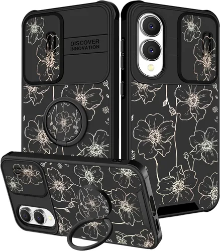 Miniatura 243 de Funermei Funda para teléfono Samsung Galaxy Note 10 Plus – Funda femenina bonita para niñas, diseño inspirador estético con funda para cámara