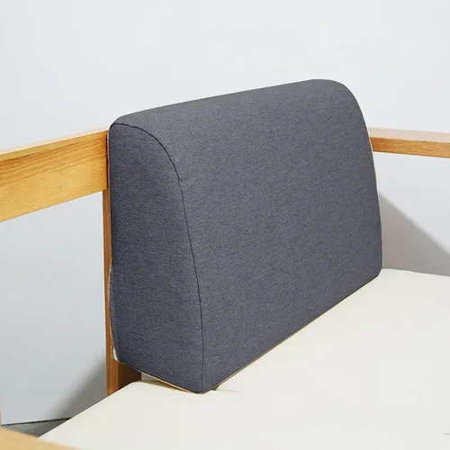 Miniatura 8 de Cojín de espuma viscoelástica para respaldo de sofá cama, cojín de almohada de lectura suave, almohada gruesa y cómoda de cuña, cojín de apoyo