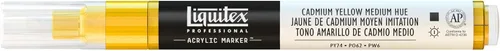 Miniatura 67 de Rotuladores de pintura Liquitex Professional, de punta ancha, Verde fosforescente, 8mm Verde fluorescente
