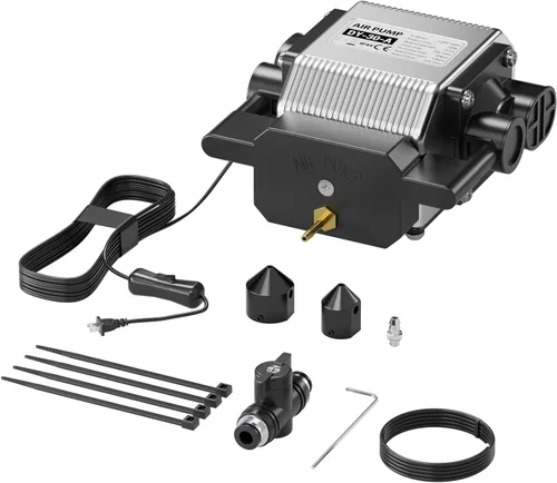Miniatura 8 de Longer Bomba de aire de la máquina de grabado y corte láser, elimina el humo y los escombros, conveniente para RAY5 10W/20W y otros grabador láser