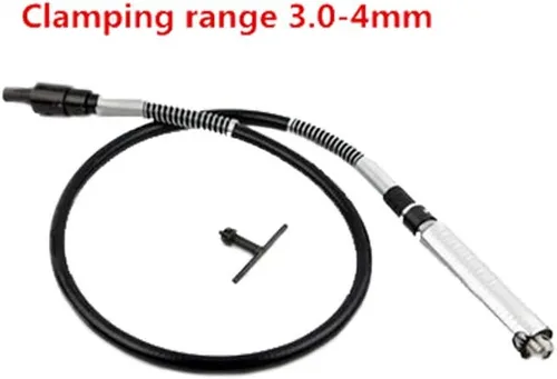 Miniatura 5 de Máquina pulidora de cuero que pule la máquina de pulir el borde del cuero de la máquina de pulir 110V 0-8000RPM con la manija flexible del eje