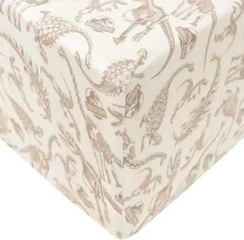 Miniatura 63 de Copper Pearl Sábanas de punto prémium para cuna de bebé para colchones estándar, transpirables y suaves, trucha