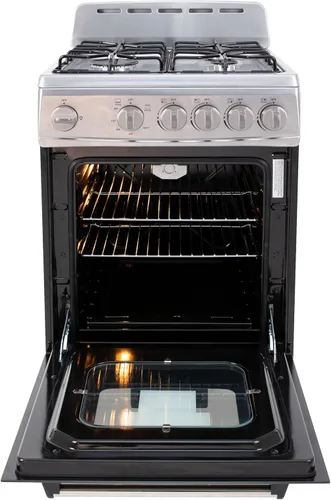 Miniatura 7 de Avanti Horno de Gas, Diseño Compacto Independiente, 4 Hornillas Selladas con Encendido Electrónico, Capacidad de 2.1 pies cúbicos. Cuenta con Cajón