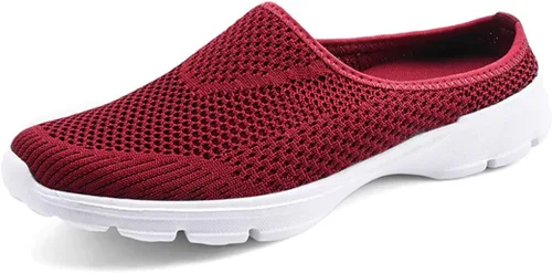 Miniatura 9 de ChicWind - Zapatillas de malla transpirable para mujer, estilo alpargatas, con espalda abierta, sin cordones