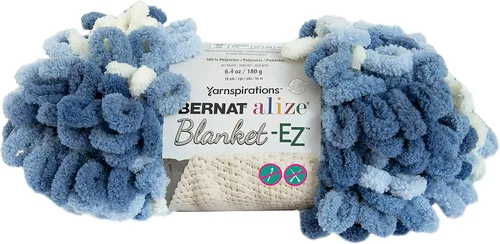 Miniatura 15 de Bernat Alize Blanket-EZ - Ovillo de lana, color crema