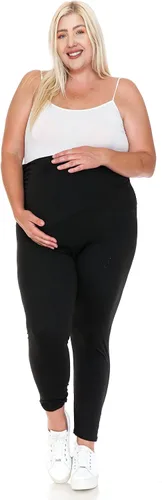 Miniatura 5 de Leggings Depot - Leggings de maternidad para mujer, sobre el vientre, mallas de yoga casuales para embarazo