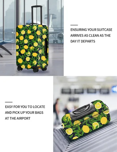Miniatura 9 de URBEST Funda protectora para maleta, antiarañazos y suciedad, Otoño de vidrieras