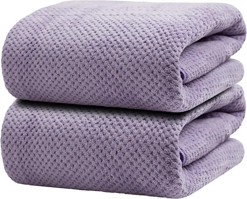 Miniatura 15 de Toallas de Baño de Gran Tamaño Extra Grandes de 40x80 Pulgadas Sábanas de Baño para Adultos Súper Suaves de Secado Rápido Altamente Absorbentes