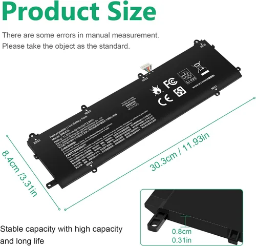 Miniatura 2 de BN06XL BNO6XL L68299-005 - Batería para HP Spectre X360 BN06XL 15 15-eb000 15-eb0xxx 15-eb1xxx 15-EB0053DX 15-EB0043DX 15-EB1043DX 15-EB1043DX
