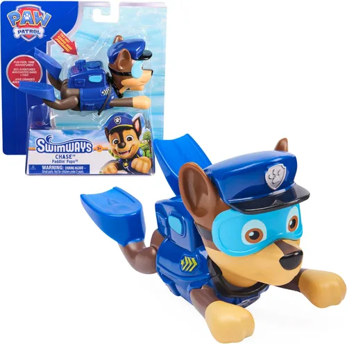 SwimWays Paw Patrol Paddlin' Pups - Juguetes de piscina y juegos al aire libre, juguetes de baño y suministros para fiesta de piscina para niños de