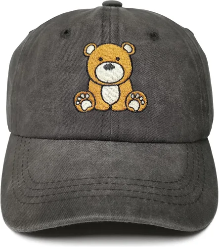 Miniatura 13 de Gorras de béisbol bordadas con animales para niño y niña