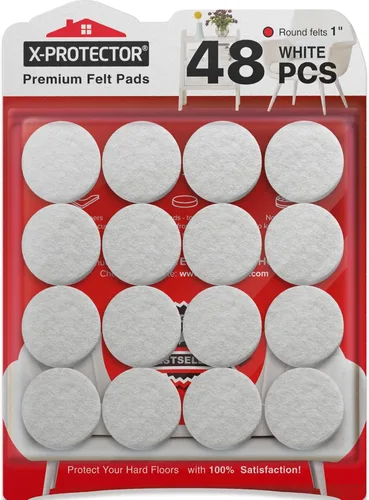 Miniatura 16 de Almohadillas de fieltro X-PROTECTOR para muebles, 235 piezas de alta calidad, los mejores protectores de piso de madera para proteger tu suelo