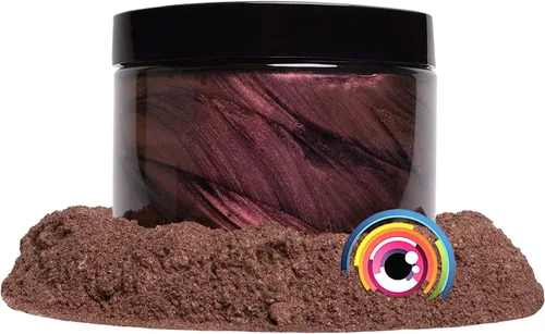 Eye Candy Polvo de pigmento de mica premium Adzuki-IRO rojo (50 G), multiusos, aditivo para artes y manualidades, epoxi, arte de resina, esmalte de