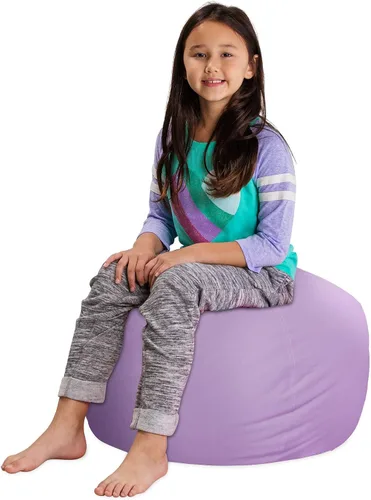 Miniatura 12 de Posh Stuffable Kids Funda de Silla Puf Rellenable para Almacenamiento de Animales de Peluche - Organizador de Juguetes Infantiles, Mediano 27