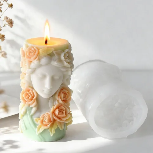 Miniatura 17 de Konrisa Moldes de vela de burbujas 3D, moldes de silicona con 15 cavidades para hacer velas de cera de soja, moldes de pastel de burbujas