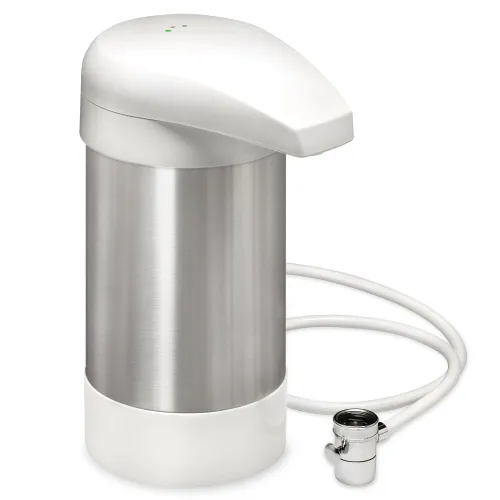 WaterChef C7500 Premium - Sistema de filtro de agua para encimera con monitor inteligente (blanco), 1,000 galones, certificado para 78