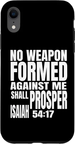 Miniatura 23 de iPhone 13 Pro No hay arma formada contra mí prosperará Isaías 54:17