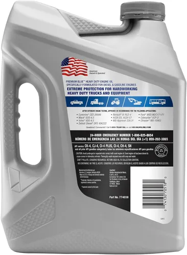 Miniatura 2 de Valvoline Premium Blue Extreme SAE 5W-40 Aceite de motor diesel completamente sintético 1 GA