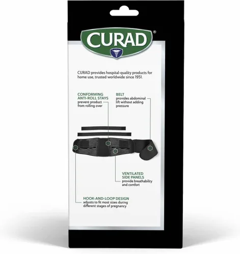 Miniatura 2 de Curad Cinturón de maternidad, talla única, se adapta a la mayoría (talla 4-12), 1 cada uno