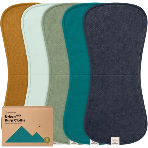 Miniatura 32 de Paños orgánicos para bebés, niños y niñas, paquete de 5, ultra absorbente, paño para eructar, ropa para recién nacidos, toalla para la leche, babero
